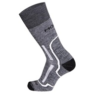 Pono�ky merino THERMO SET Moira, �ed� mel�r-�ierna-biela